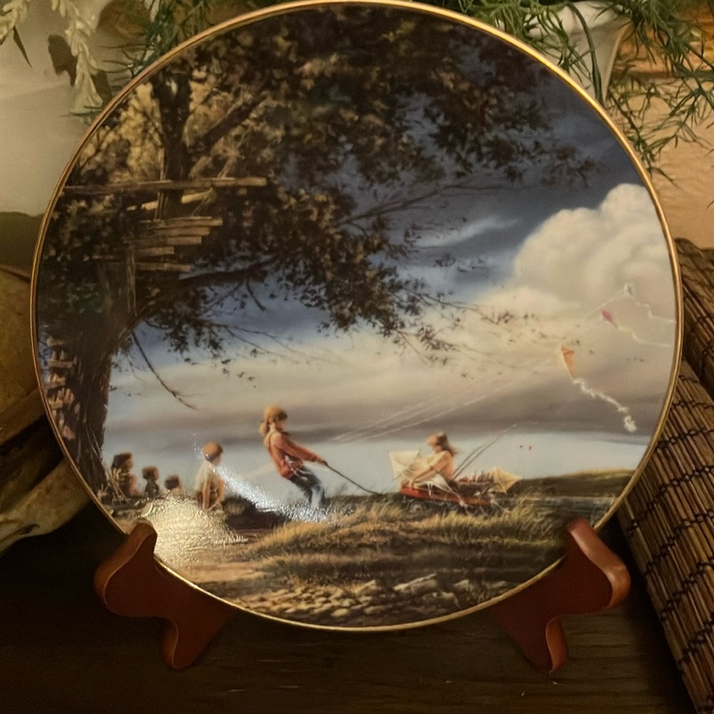 Terry Redlin Decorative Plate - “Spring Fever” #1042